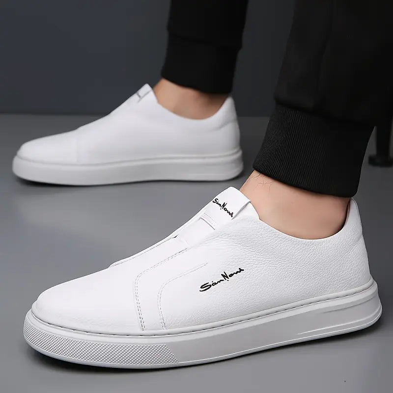 Einar™ - Lær Slip-On