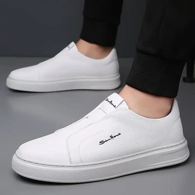 Einar™ - Lær Slip-On