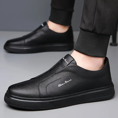 Einar™ - Lær Slip-On