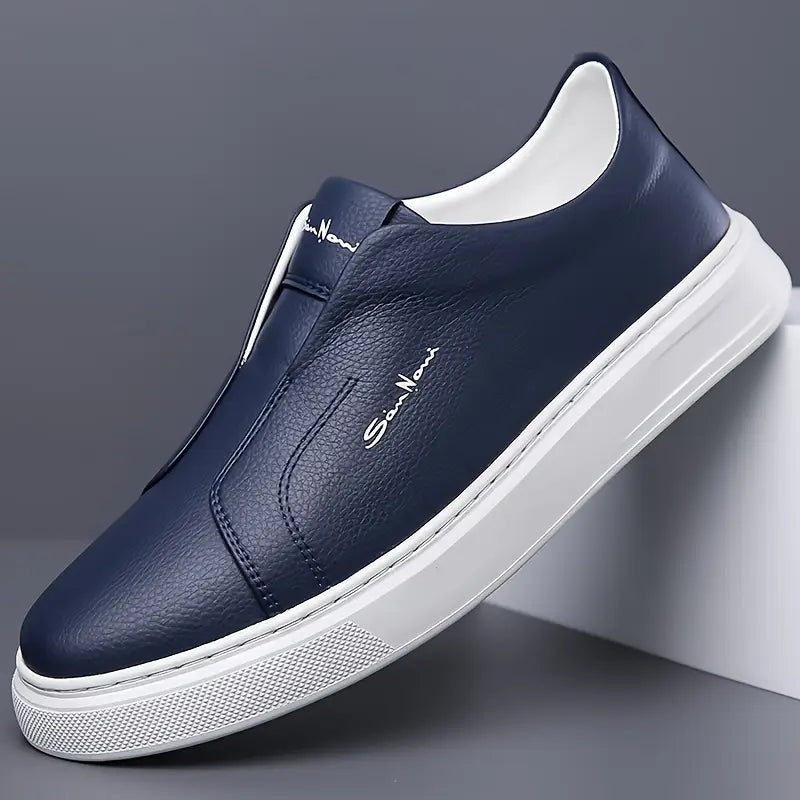 Einar™ - Lær Slip-On