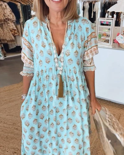 HILEY – CASUAL KJOLE MED PRINT