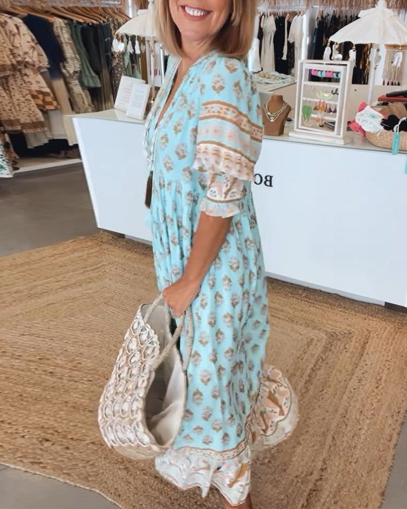 HILEY – CASUAL KJOLE MED PRINT