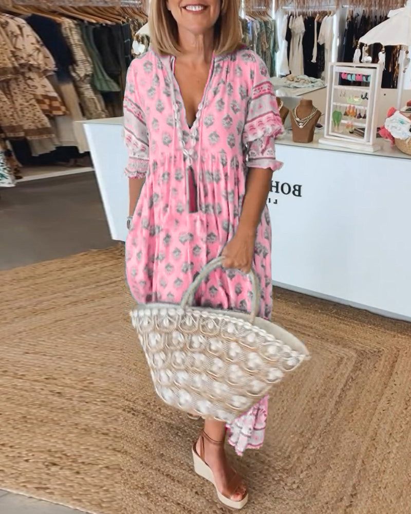 HILEY – CASUAL KJOLE MED PRINT