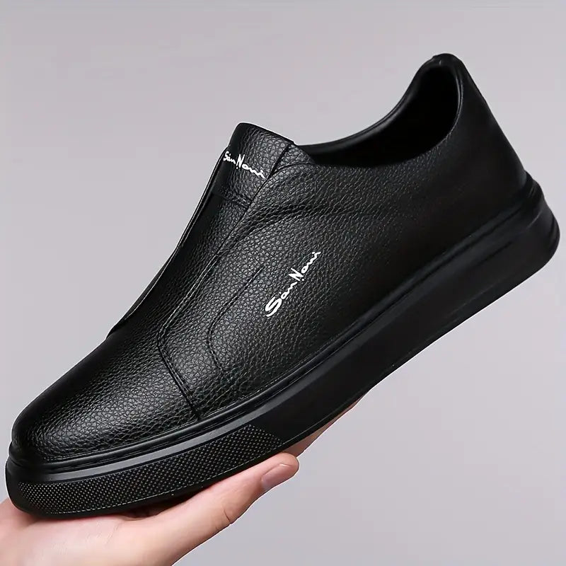 Einar™ - Lær Slip-On