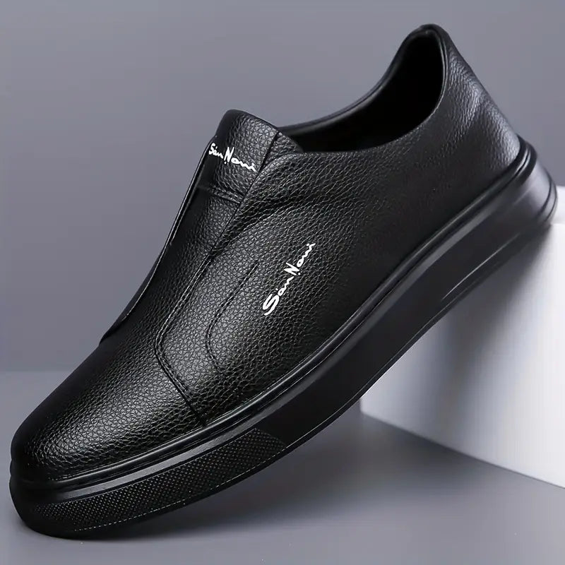 Einar™ - Lær Slip-On