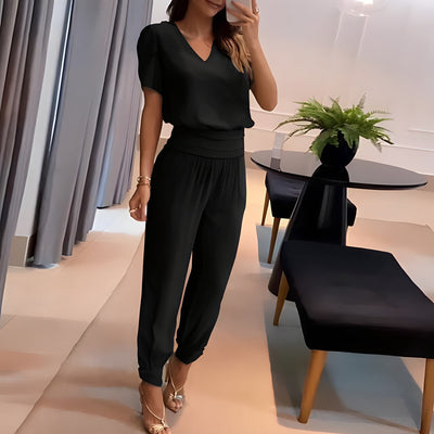 Mila™ - Trendy bluse og bukseantrekk