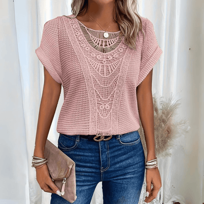Karin™ | Elegant bluse i Ibiza-stil