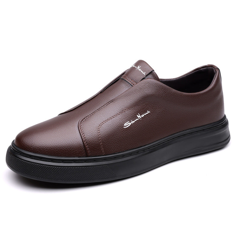 Einar™ - Lær Slip-On