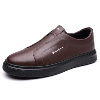 Einar™ - Lær Slip-On