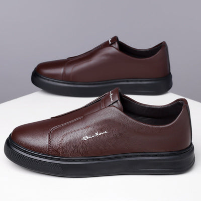 Einar™ - Lær Slip-On