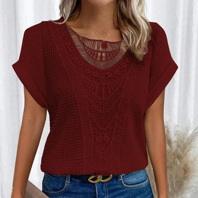 Karin™ | Elegant bluse i Ibiza-stil