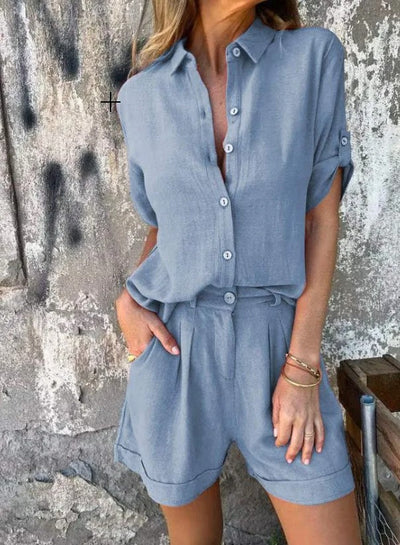 Linnea | Elegant og luftig sett i lin