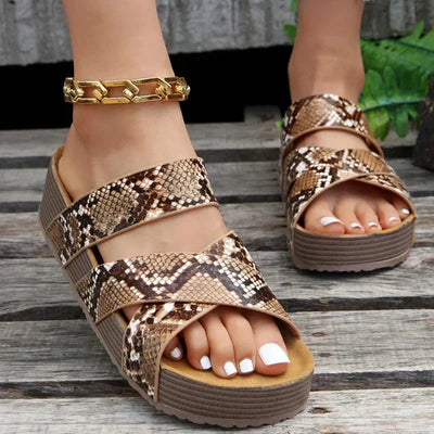 Erika™ – Flettede sandaler med kryssremmer for damer