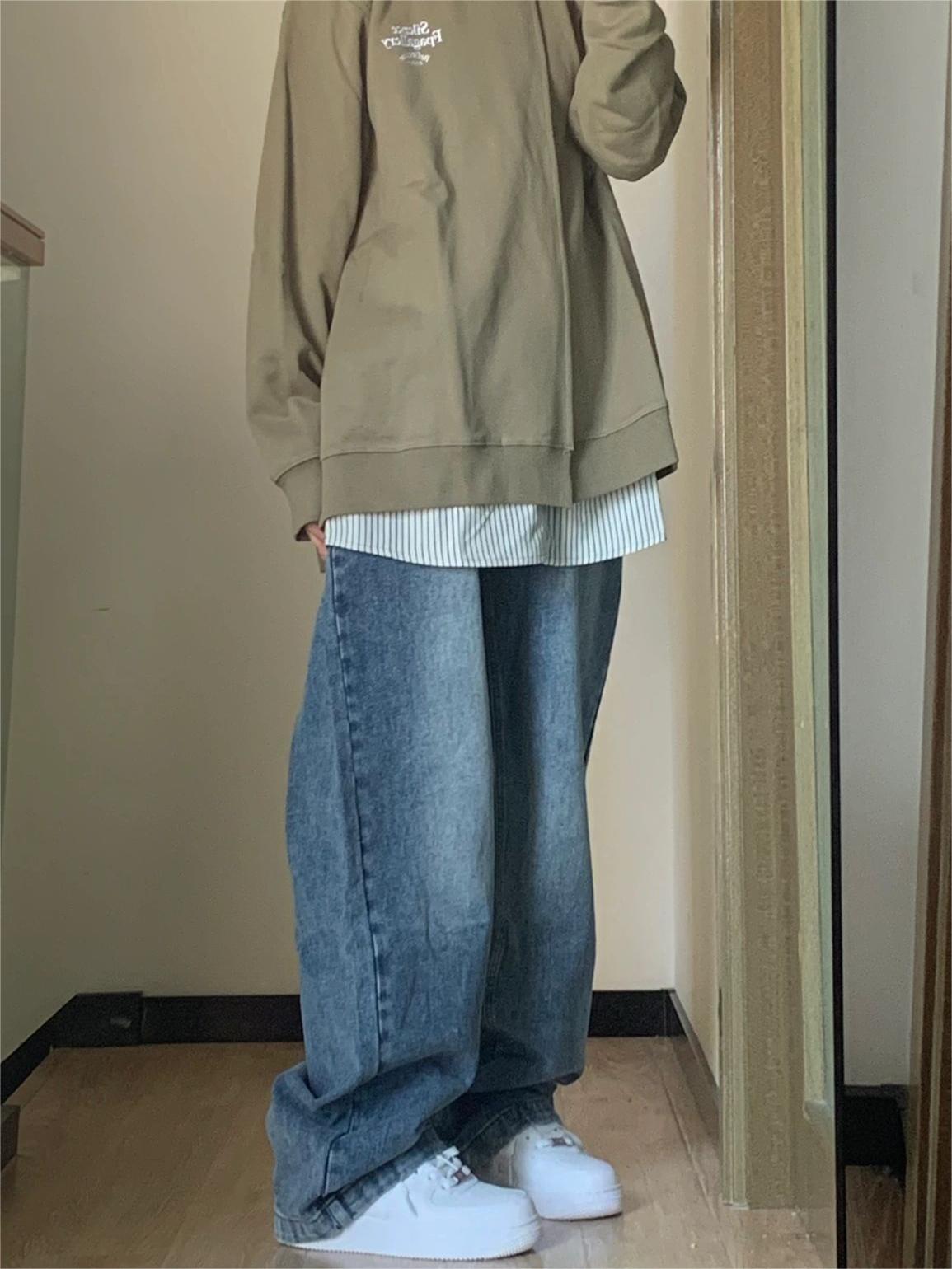Antonia - Denimjeans med vasket effekt